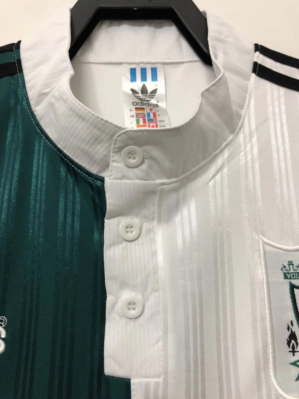 Liverpool Retro Football Jersey Away Custom Shirt 1995/96