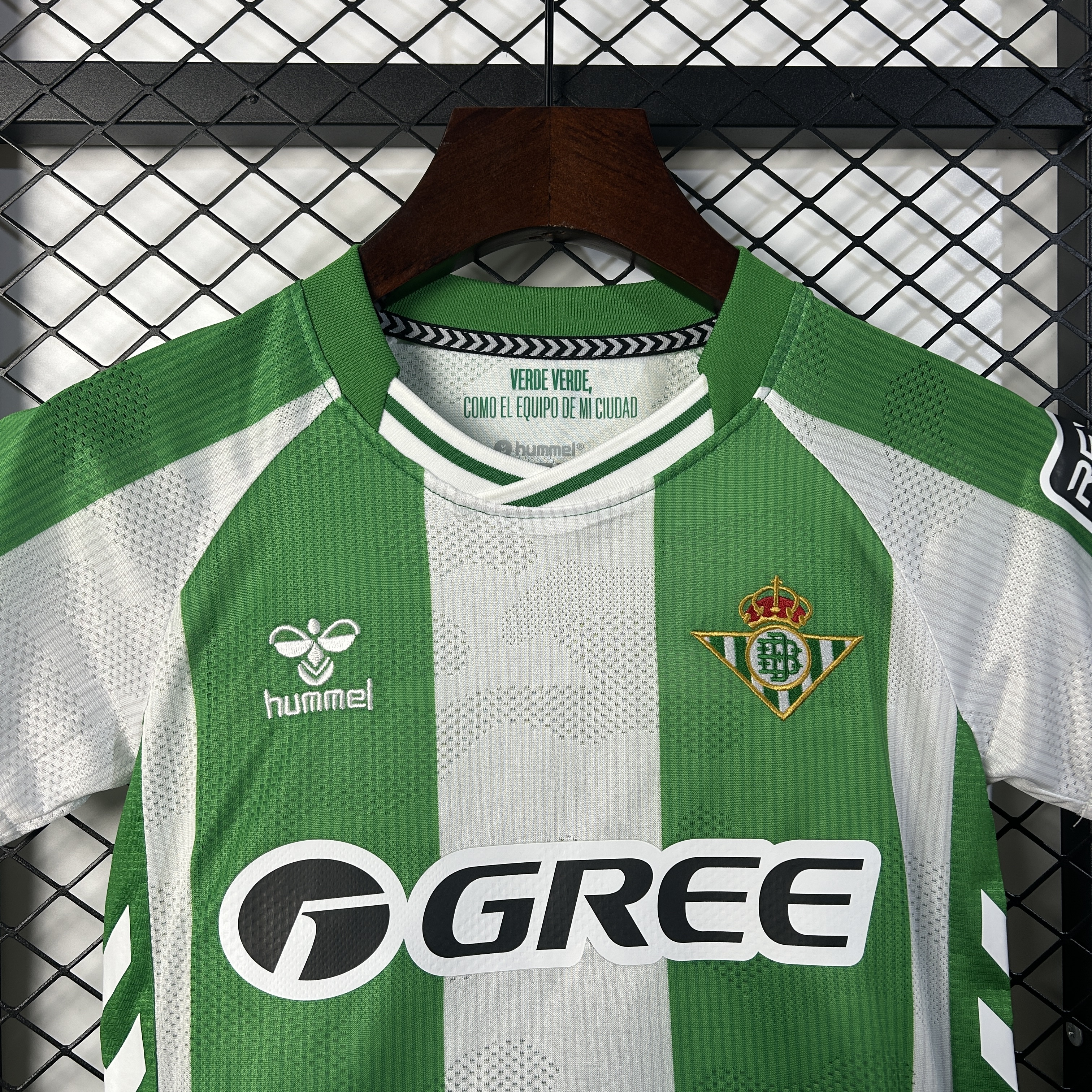 Real Betis Home Kids Kit Jersey+Shorts 2025/26