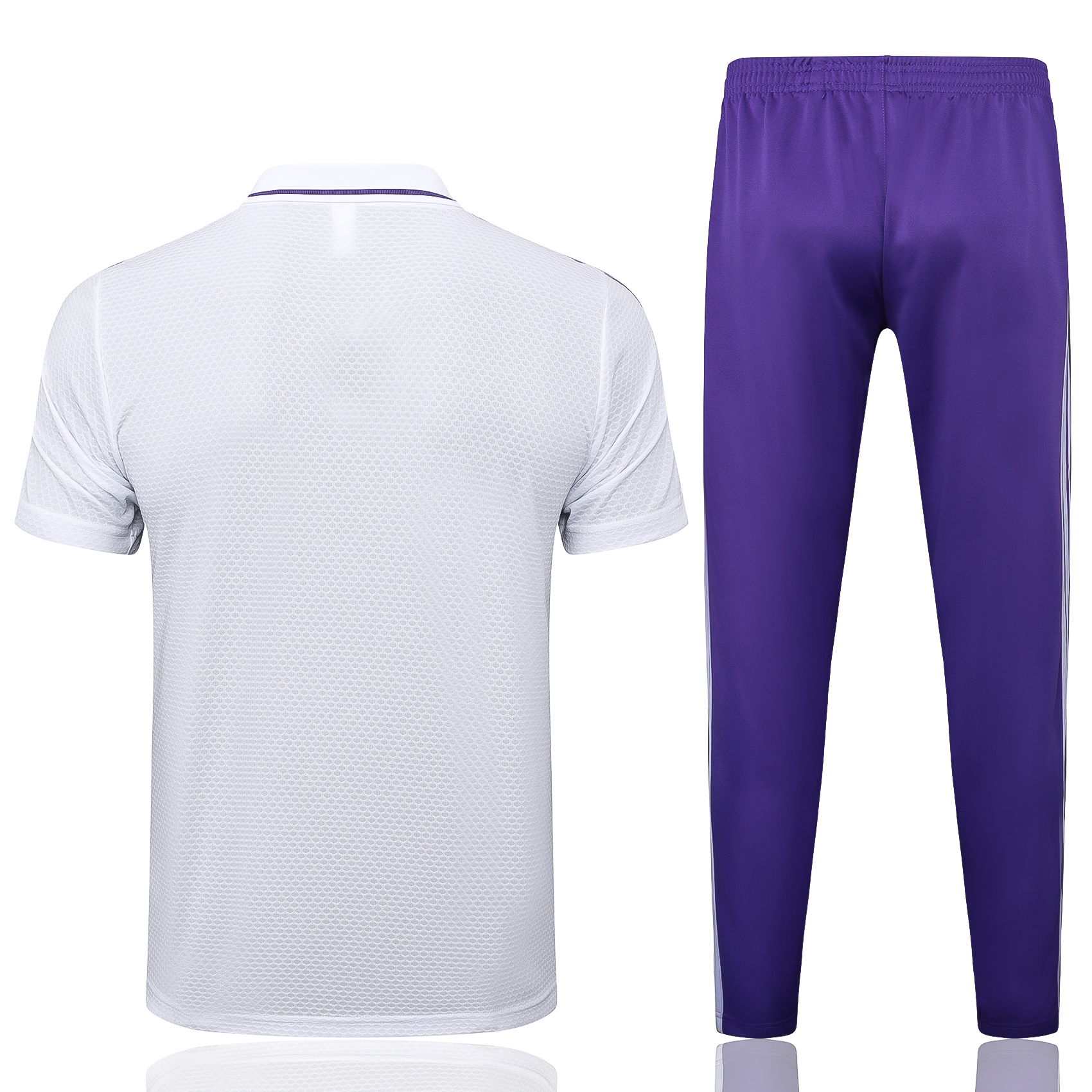 Real Madrid Training Kit (Polo+Pants) White 2025/26