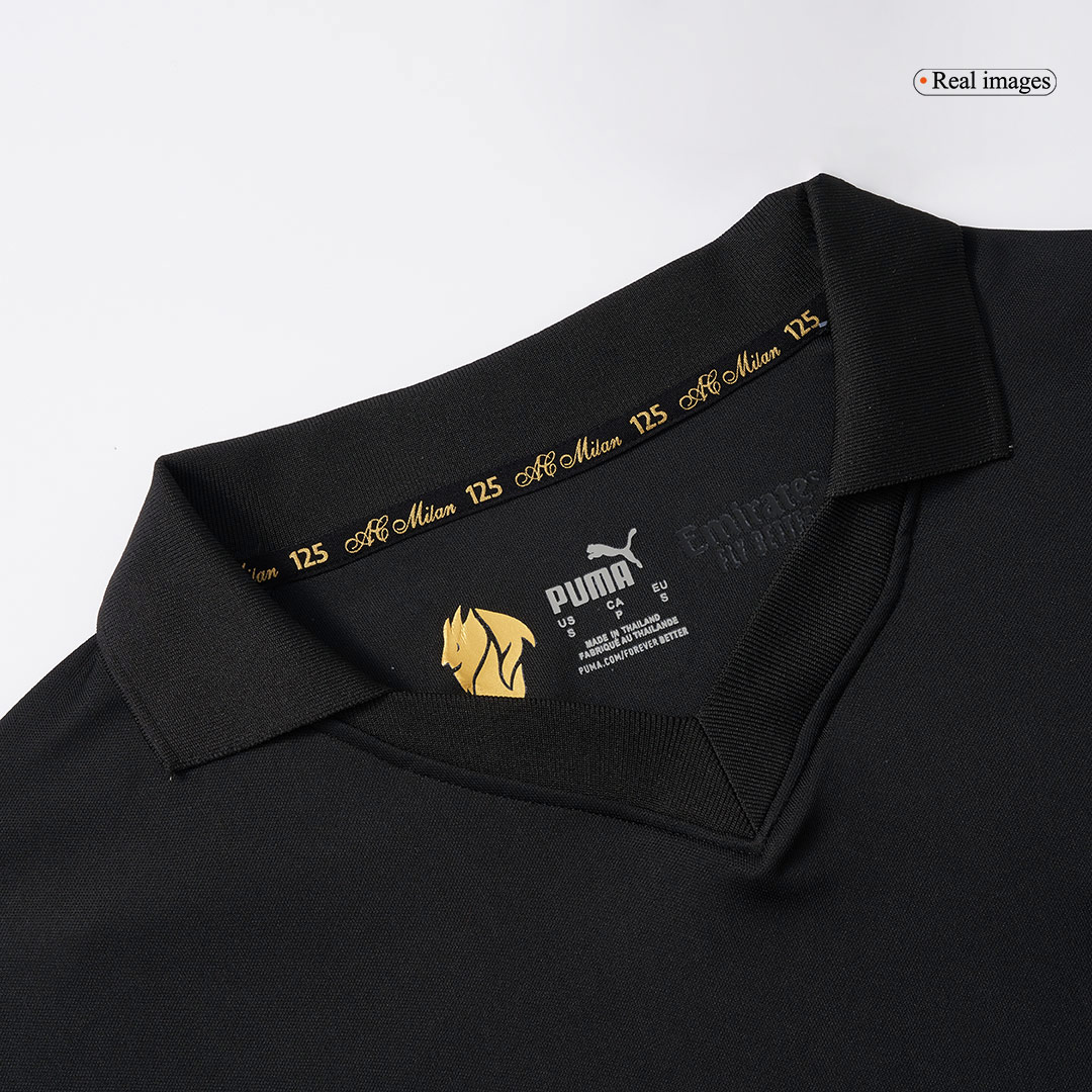 AC Milan Soccer Jersey 125th Anniversary Long Sleeve Custom Shirt 2024/25