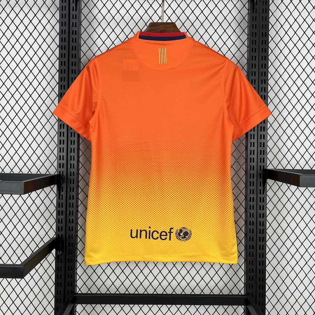 Barcelona Retro Jersey Away Soccer Shirt 2012-13