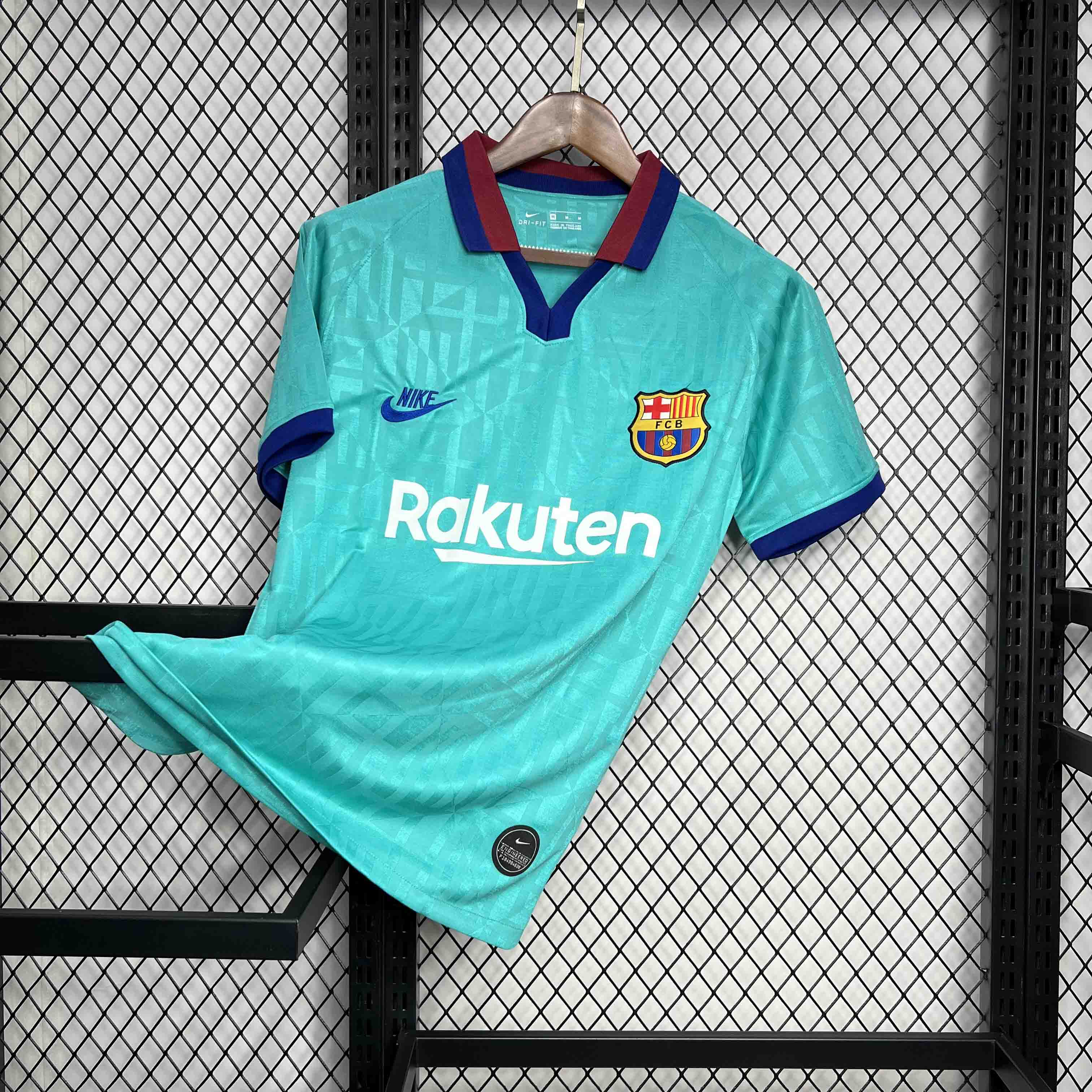 Barcelona Retro Jersey Third Away Soccer Shirt 2019/20