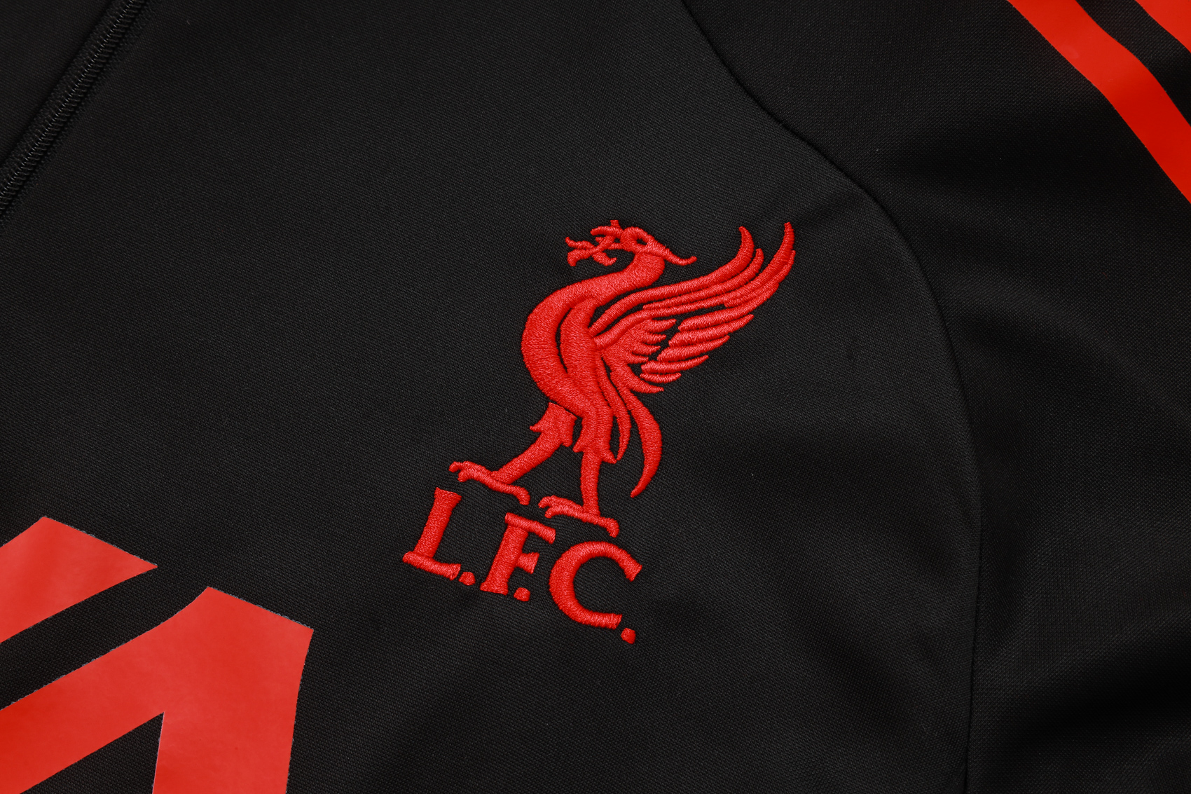 Liverpool Training Kit (Sweatshirt+Pants) Black 2025/26
