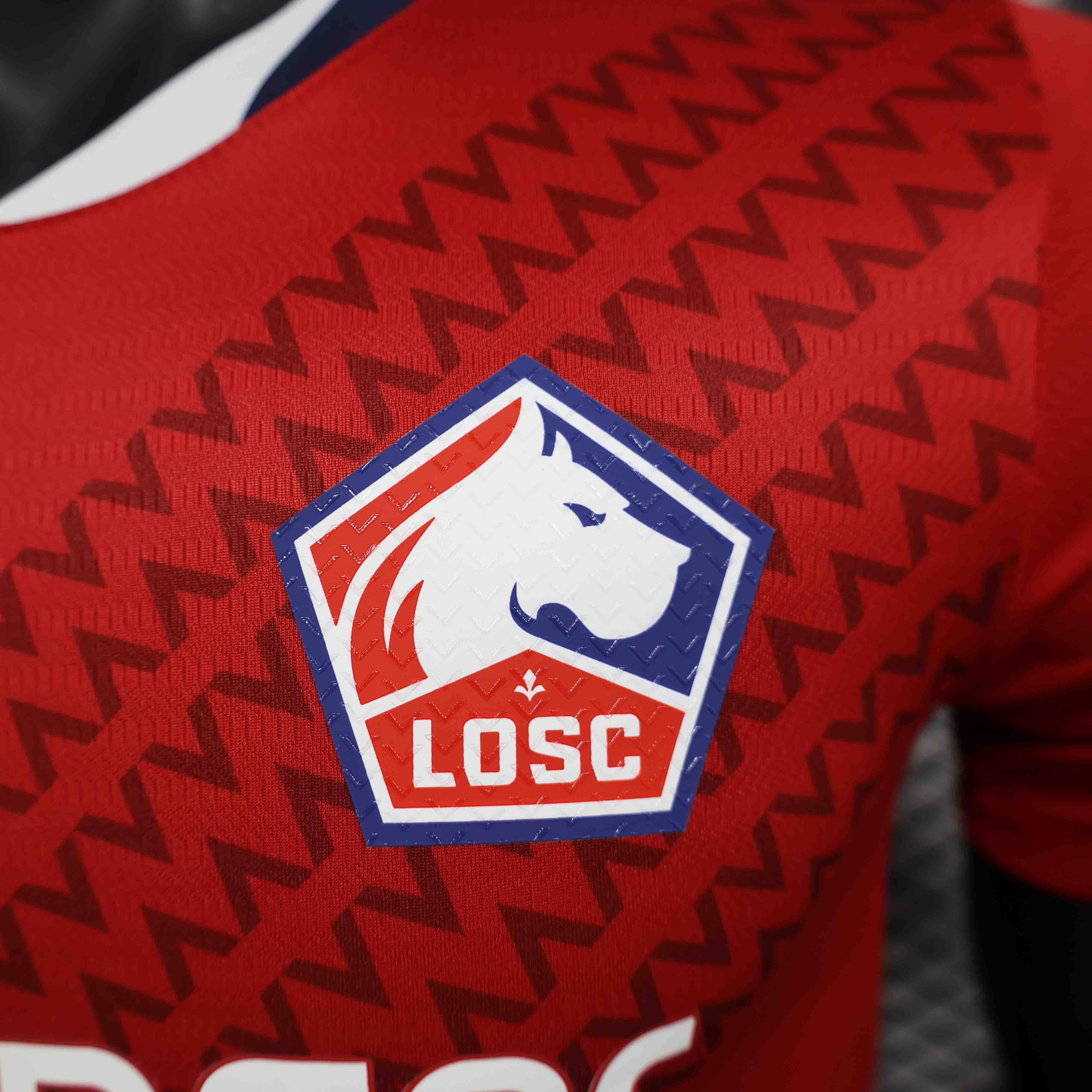 Lille OSC Authentic Soccer Jersey Home Shirt 2024/25