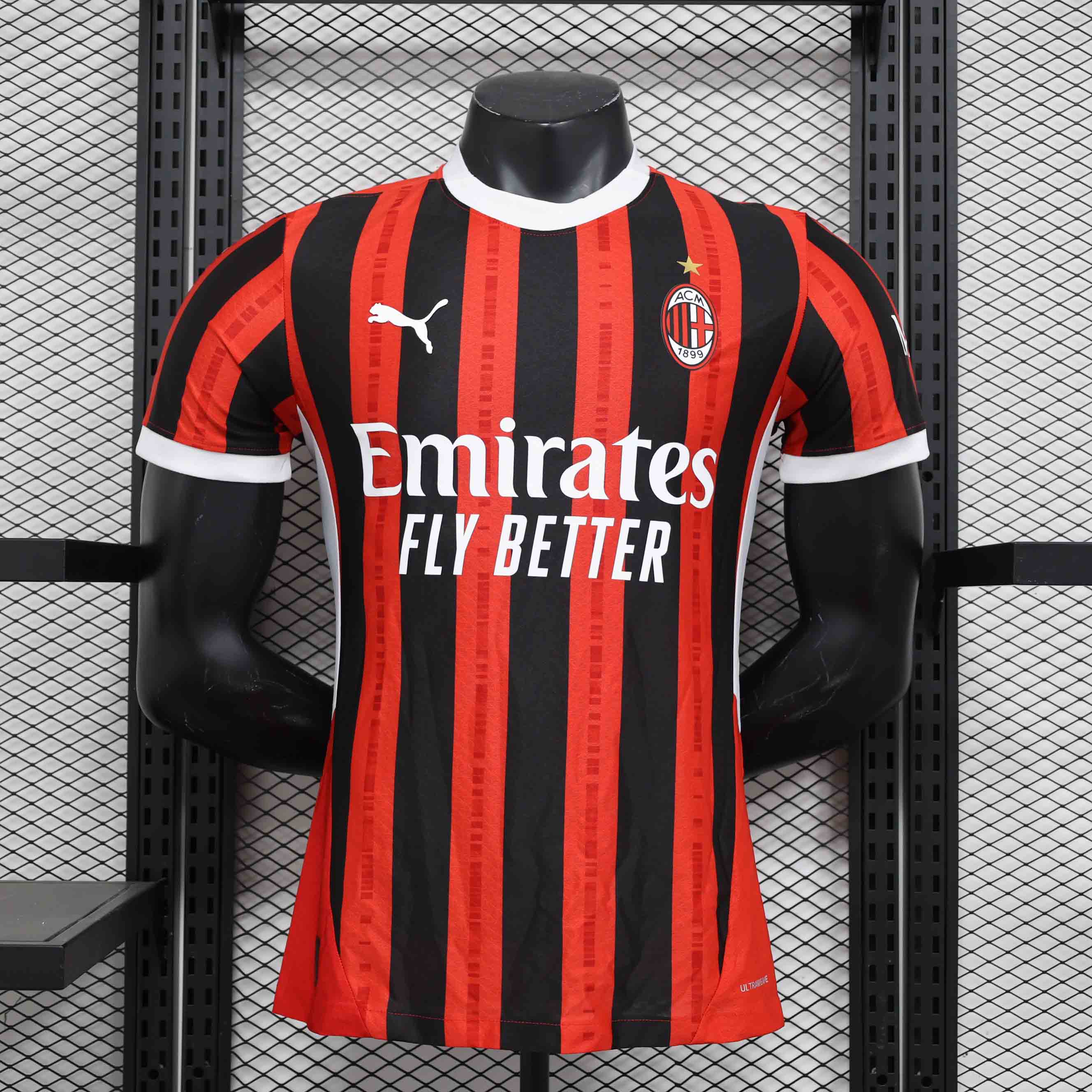 AC Milan Authentic Soccer Jersey Home Shirt 2024/25