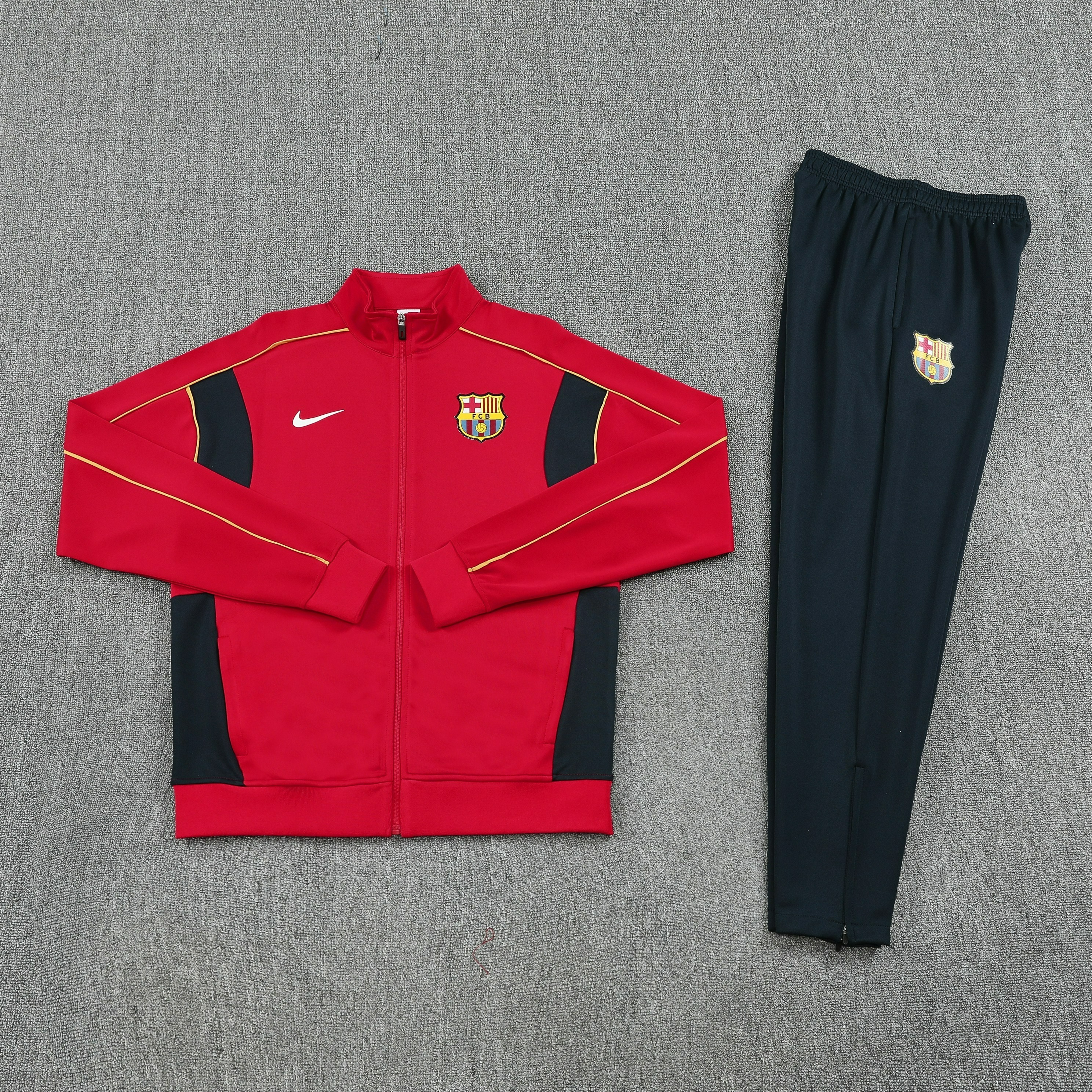 Barcelona Retro Training Kit (Jacket+Pants) Red 2025/26