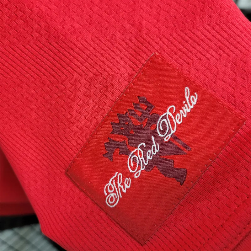 Manchester United Retro Home UCL Final Football Jersey Shirt 2007/08