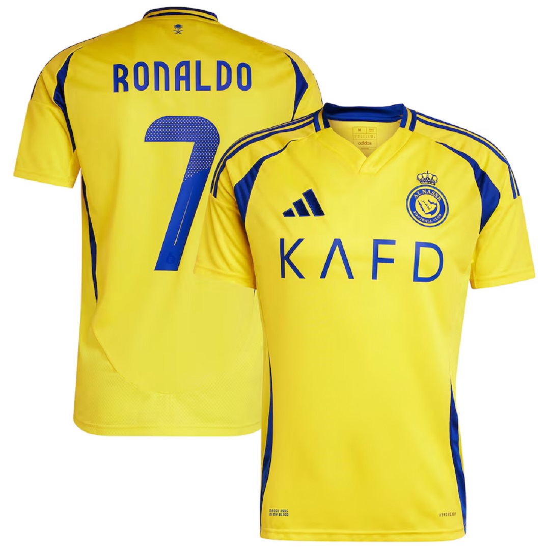 RONALDO #7 Al Nassr Soccer Jersey Home Shirt 2024/25