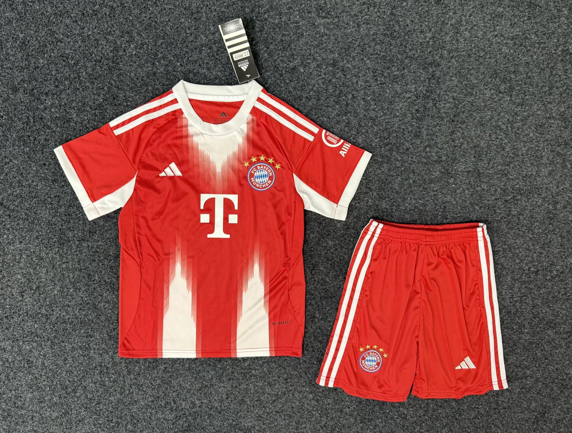 Bayern Munich Home Kids Kit Jerseys+Shorts 2025/26