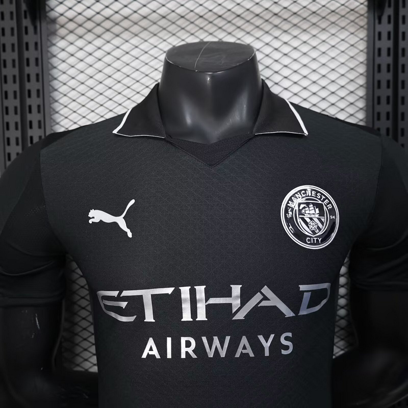 Manchester City Authentic Fourth Away Football Jersey Shirt 2025/26