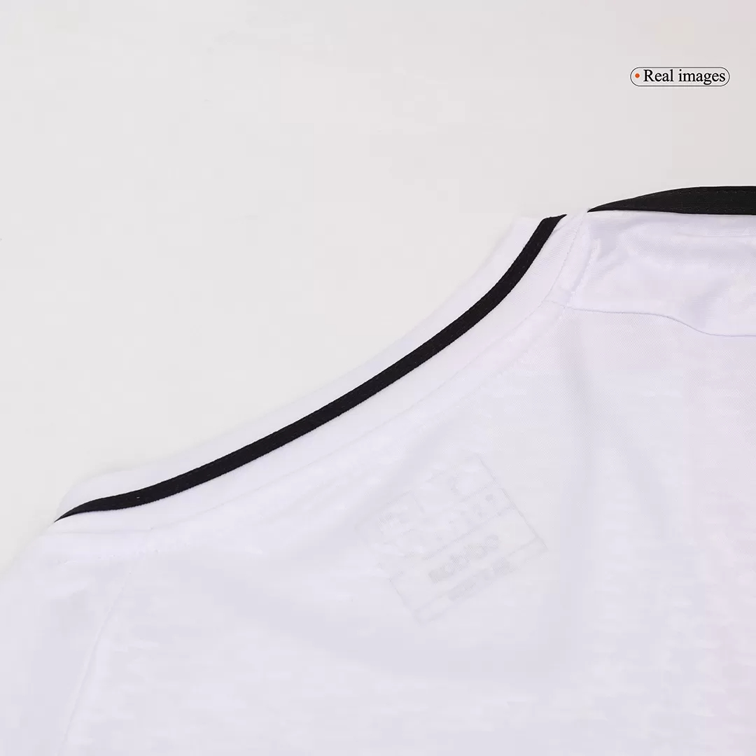 Real Madrid Soccer Jersey Home Custom Long Sleeve Shirt 2024/25