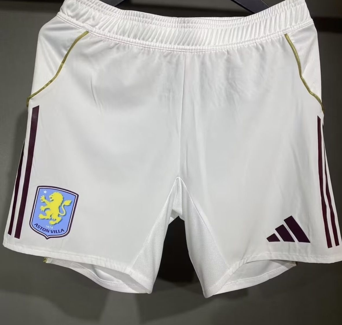 Aston Villa Authentic Football Jersey Home Shorts 2025/26