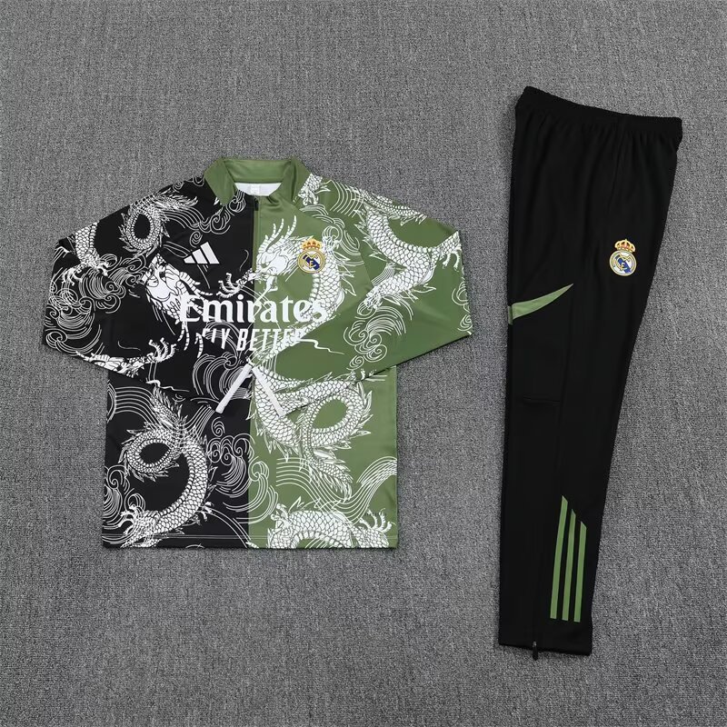 Real Madrid Training Kit (Sweatshirt+Pants) Dragon 2025/26