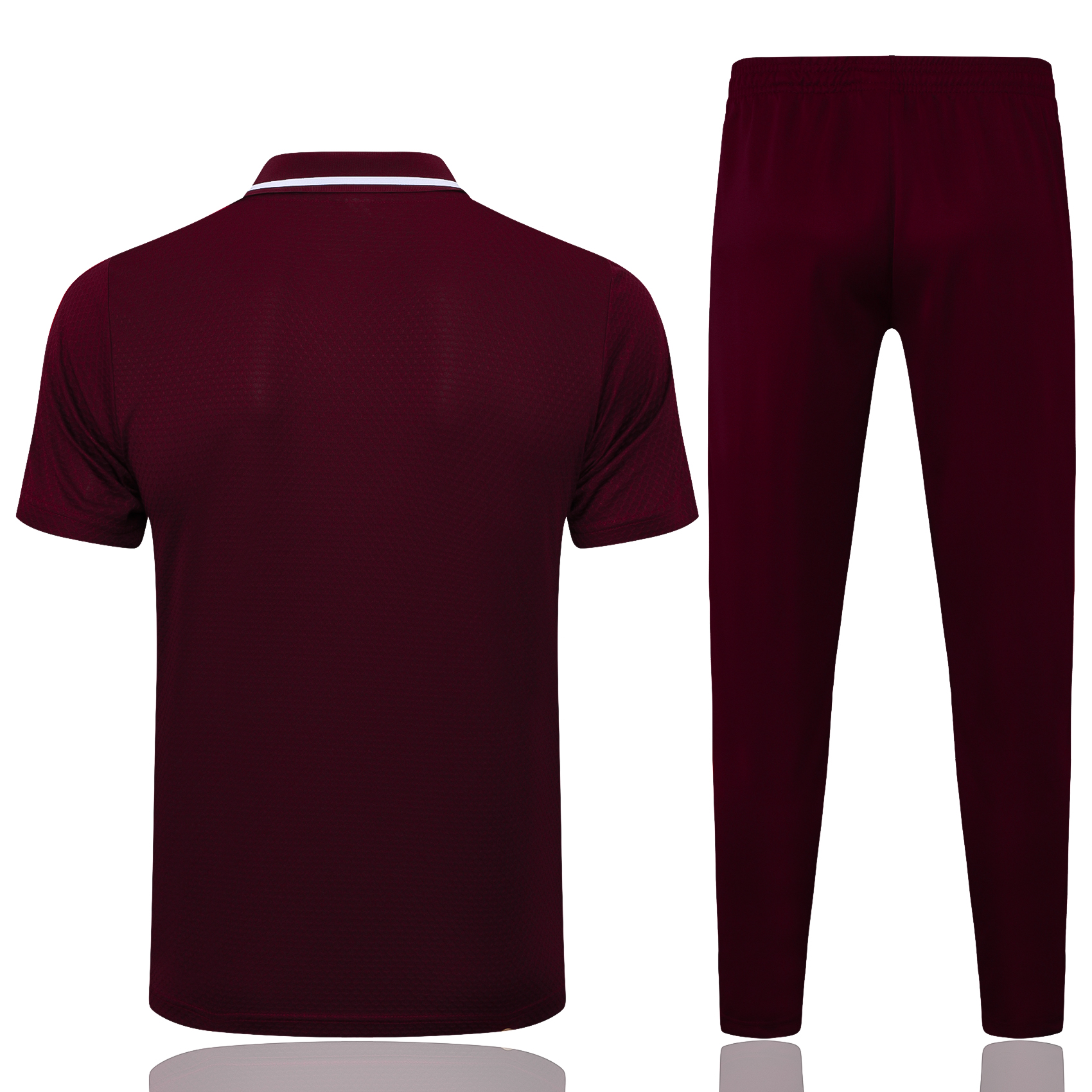 Bayern Munich Training Kit (Polo+Pants) Deep Red 2025/26