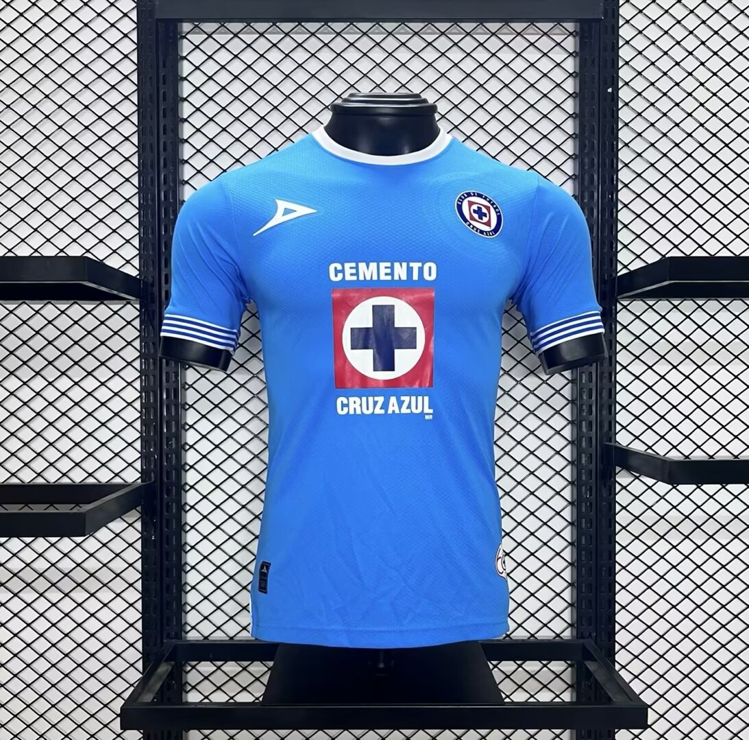 Cruz Azul Authentic Soccer Jersey Home Shirt 2024/25