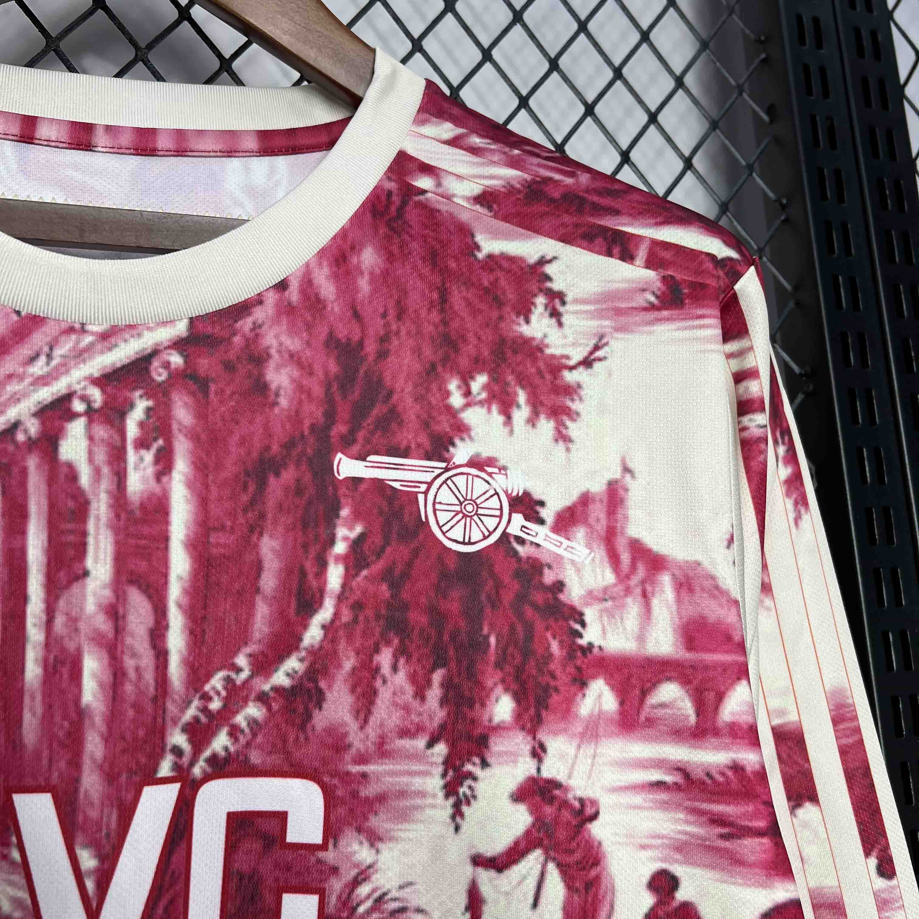 Arsenal Soccer Jersey Special Edition Custom Shirt Long Sleeve 2024/25