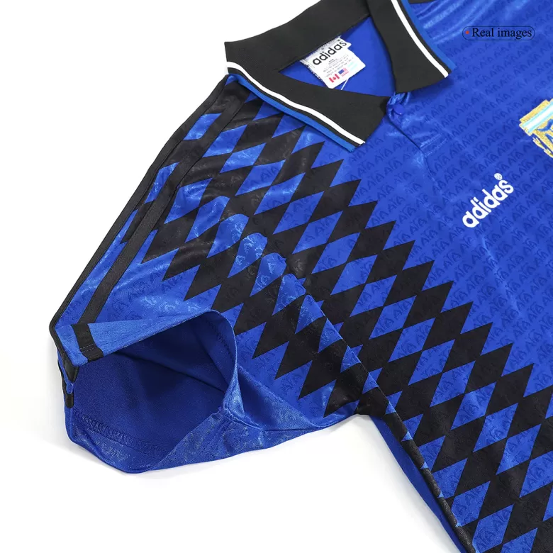 Argentina Retro Jersey Custom Away Football Jersey World Cup 1994