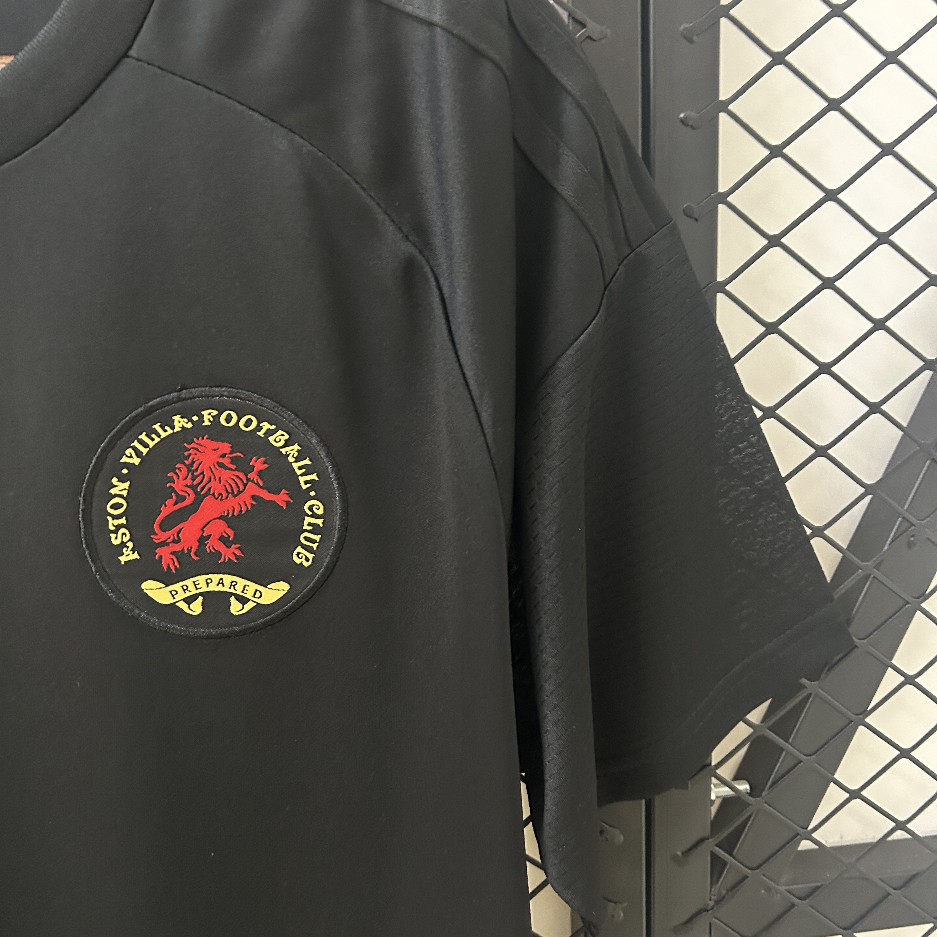 Aston Villa Football Jersey 125th Anniversary Black Custom Shirt 2025/26