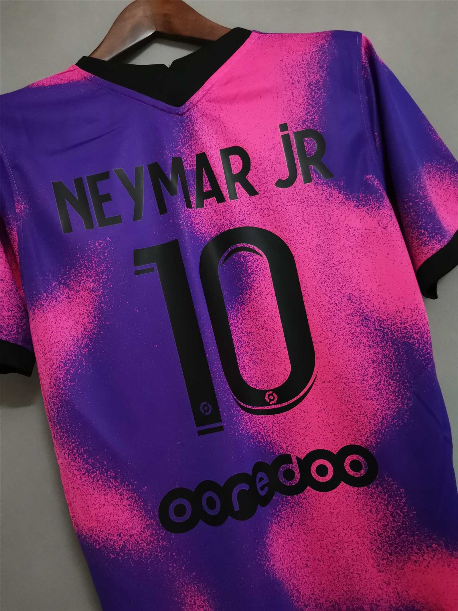 PSG Retro Jersey Fourth Away Soccer Shirt 2020/21