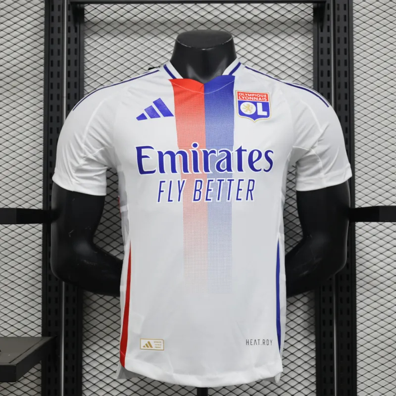 Olympique Lyonnais Authentic Soccer Jersey Home Shirt 2024/25