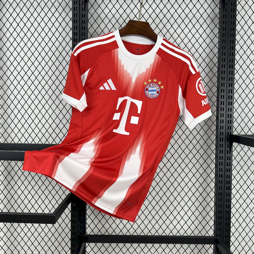 Bayern Munich Soccer Jersey Home Shirt 2025/26