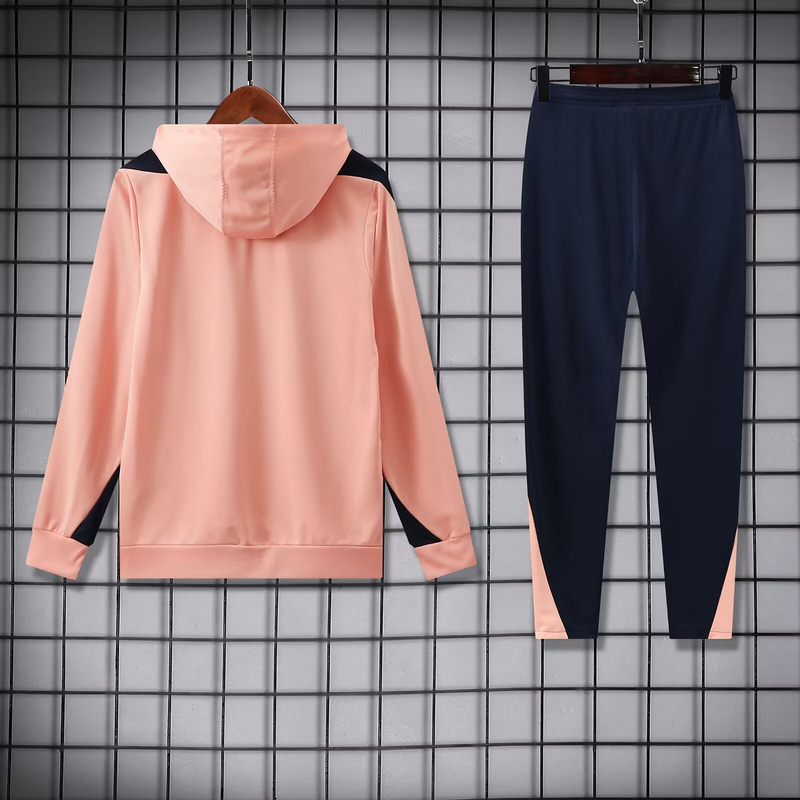 Chelsea Hoodie Training Kit (Sweatshirt+Pants) Orange 2025/26