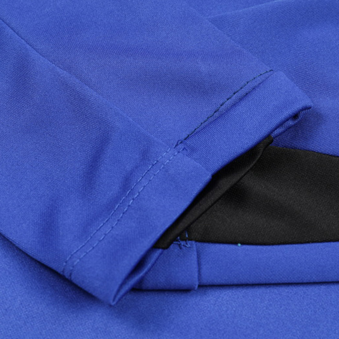 Kids Barcelona Zipper Sweat Kit (Top+Pants) Blue 2024/25