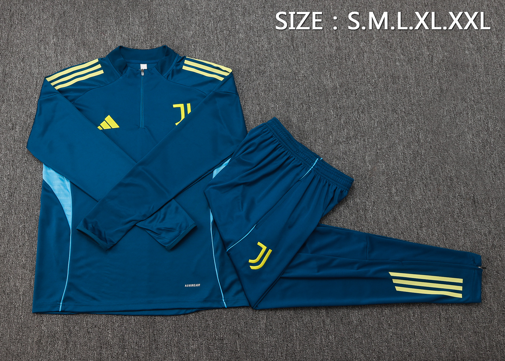 Juventus Training Kit (Sweatshirt+Pants) Indigo Blue 2025/26