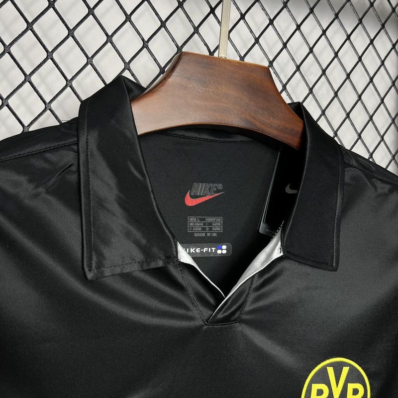 Borussia Dortmund Retro Jersey Away Soccer Shirt 1998-2000
