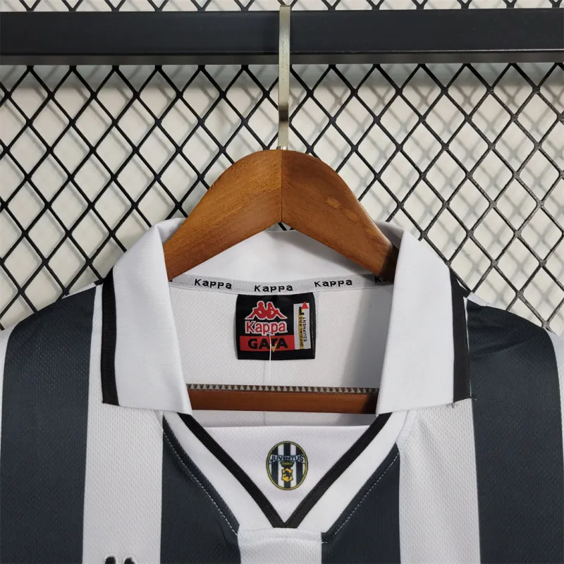 Zidane 21# Juventus Retro Soccer Jersey Home Shirt 1995-97