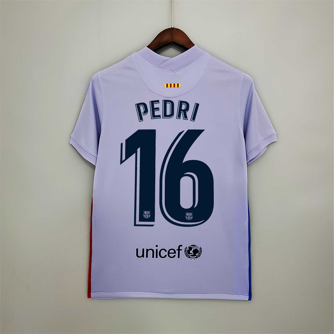 Barcelona Retro Jersey Away Soccer Shirt 2021/22