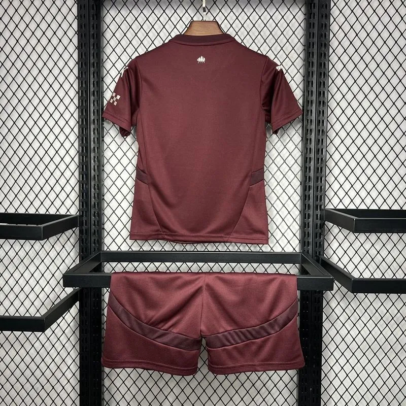 Manchester City Third Away Kids Kit Jersey+Shorts 2024/25