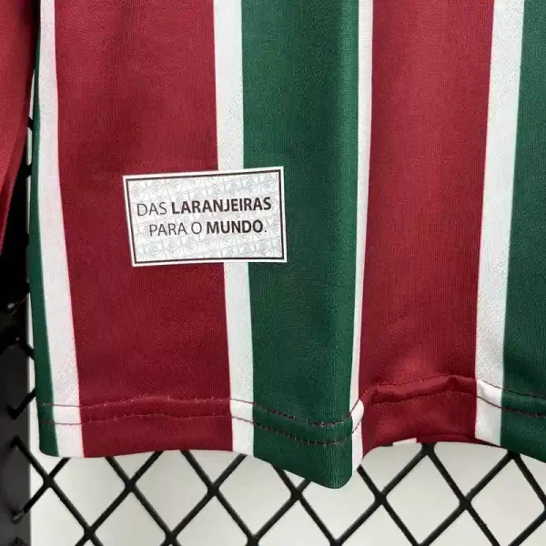 Fluminense FC Soccer Jersey Home Long Sleeve Custom Shirt 2025-26