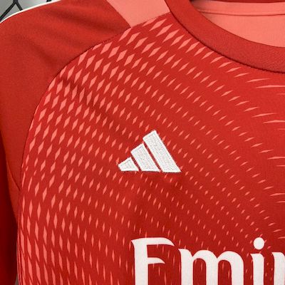 Real Madrid Soccer Jersey Orange Goalkeeper Kids Kit Jersey+Shorts 2025/26