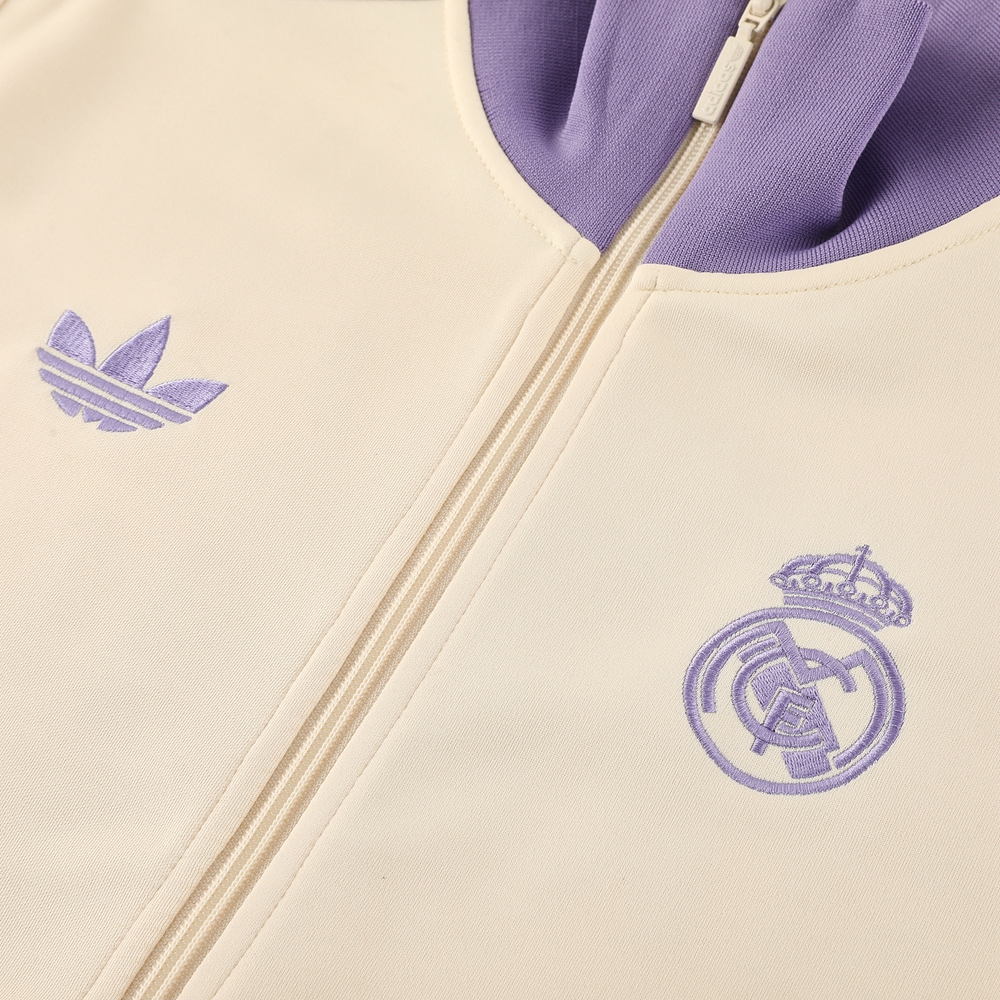 Real Madrid Training Kit (Jacket+Pants) Apricot 2025/26