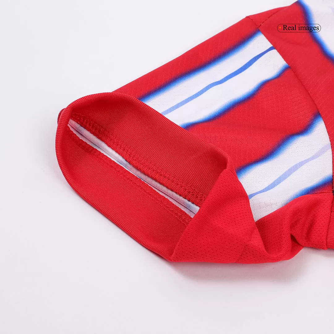 Atletico Madrid Soccer Jersey Home Kids Kit Jersey+Shorts 2024/25