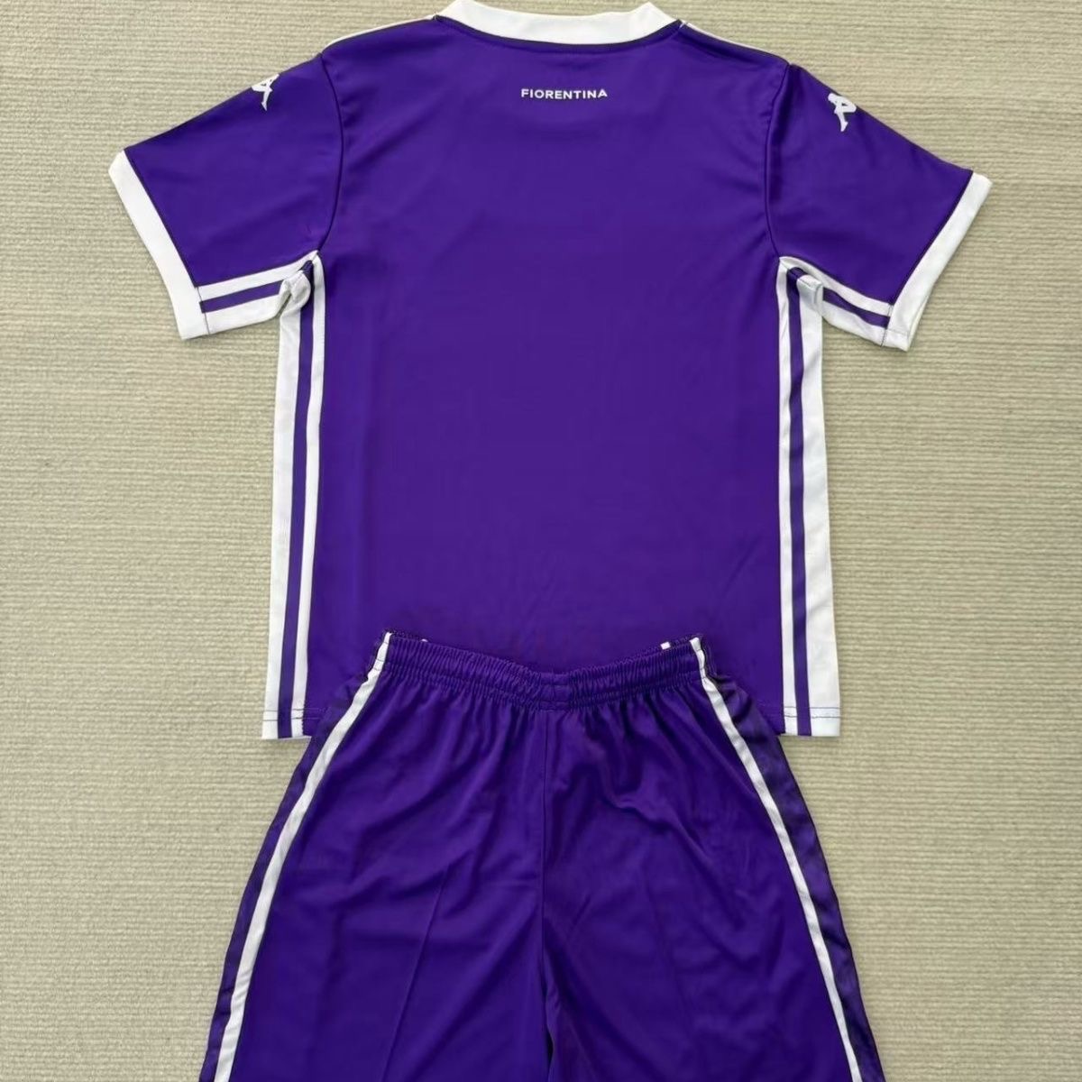 Fiorentina Soccer Jersey Home Kids Kit Jersey+Shorts 2025/26