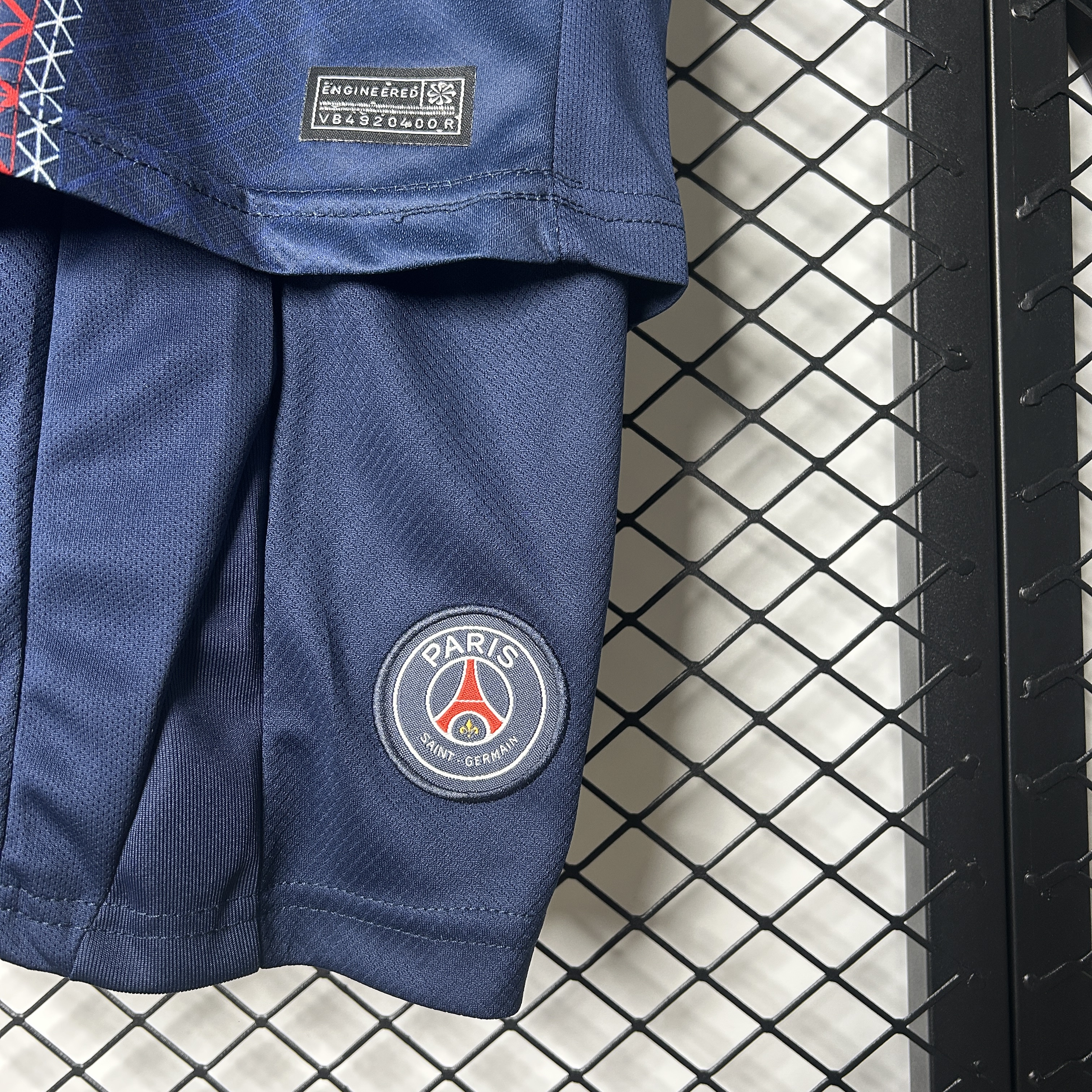 PSG Soccer Jersey Home Kids Kit Jersey+Shorts 2025/26