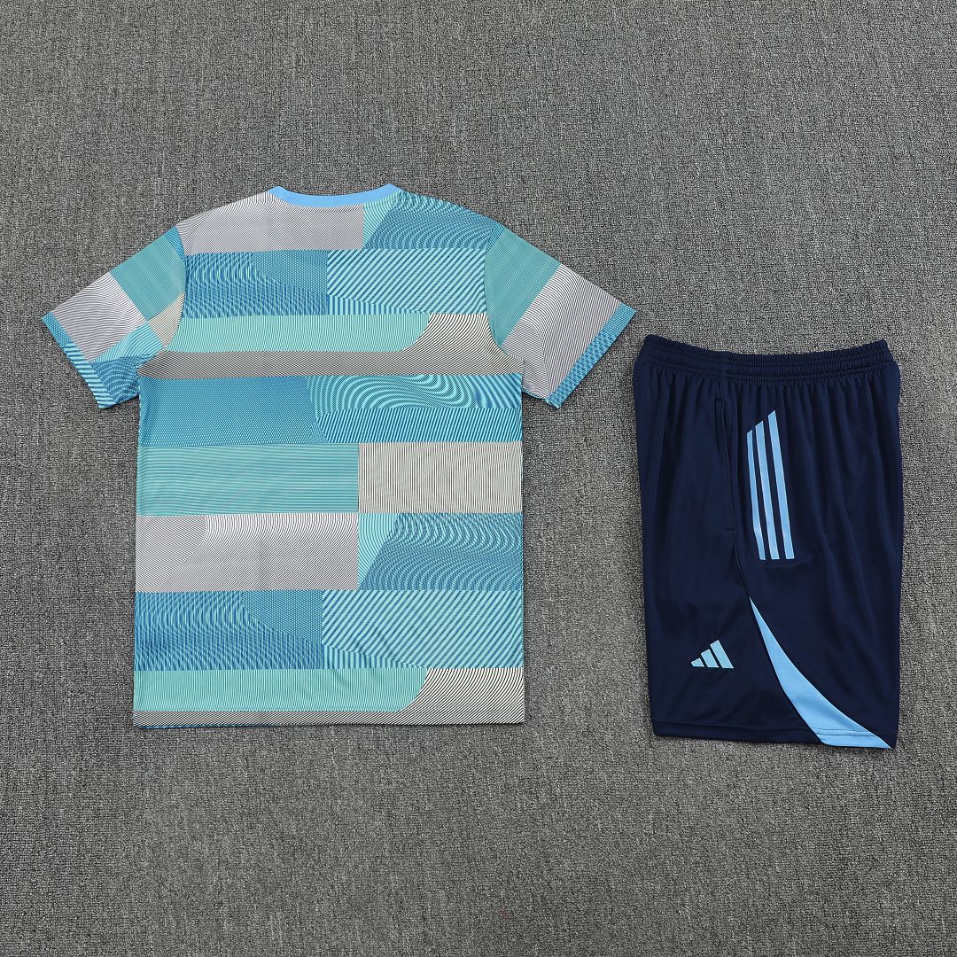 Real Madrid Training Jersey Kit Light Blue 2025/26