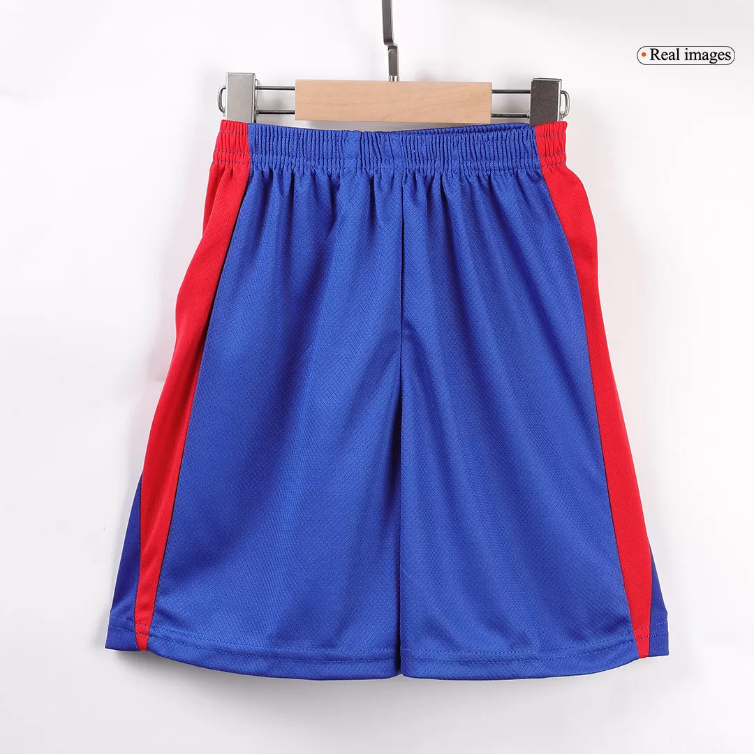 Atletico Madrid Soccer Jersey Home Kids Kit Jersey+Shorts 2024/25