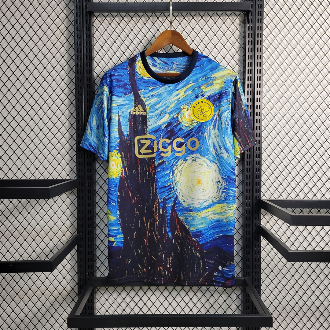 Ajax x Van Gogh The Starry Night Custom Shirt 2023/24