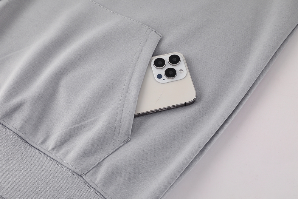 Manchester United Hoodie Training Kit (Jacket+Pants) Grey 2025/26