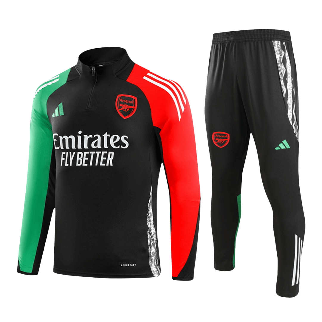 Kids Arsenal Zipper Sweat Kit (Top+Pants) 2024/25