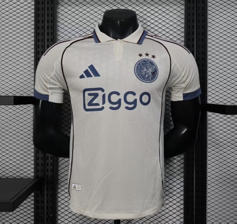 Ajax Authentic Football Jersey Third Away Shirt 2025/26