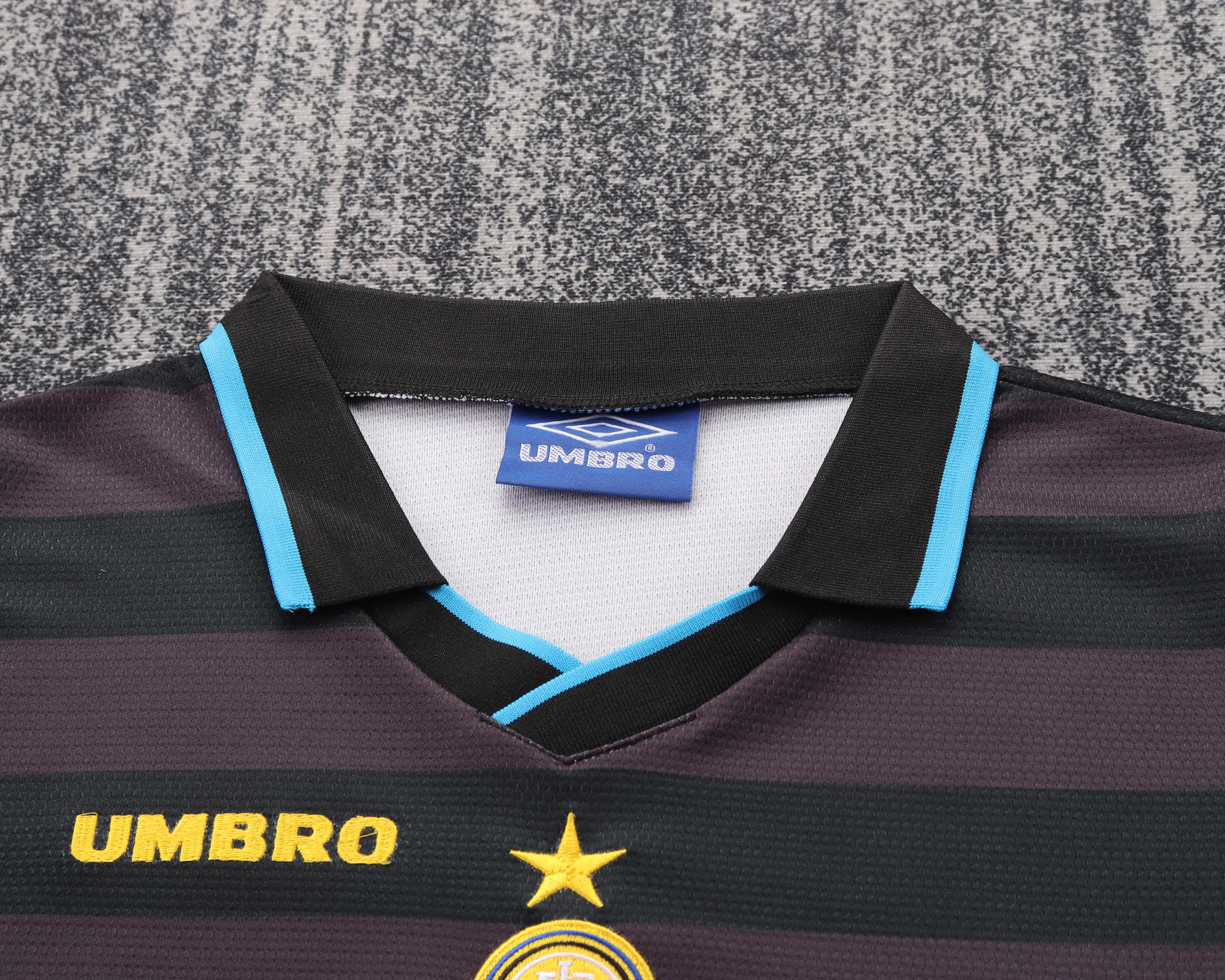 Inter Milan Jersey Third Away Kids Kit Jerseys+Shorts 1997/98