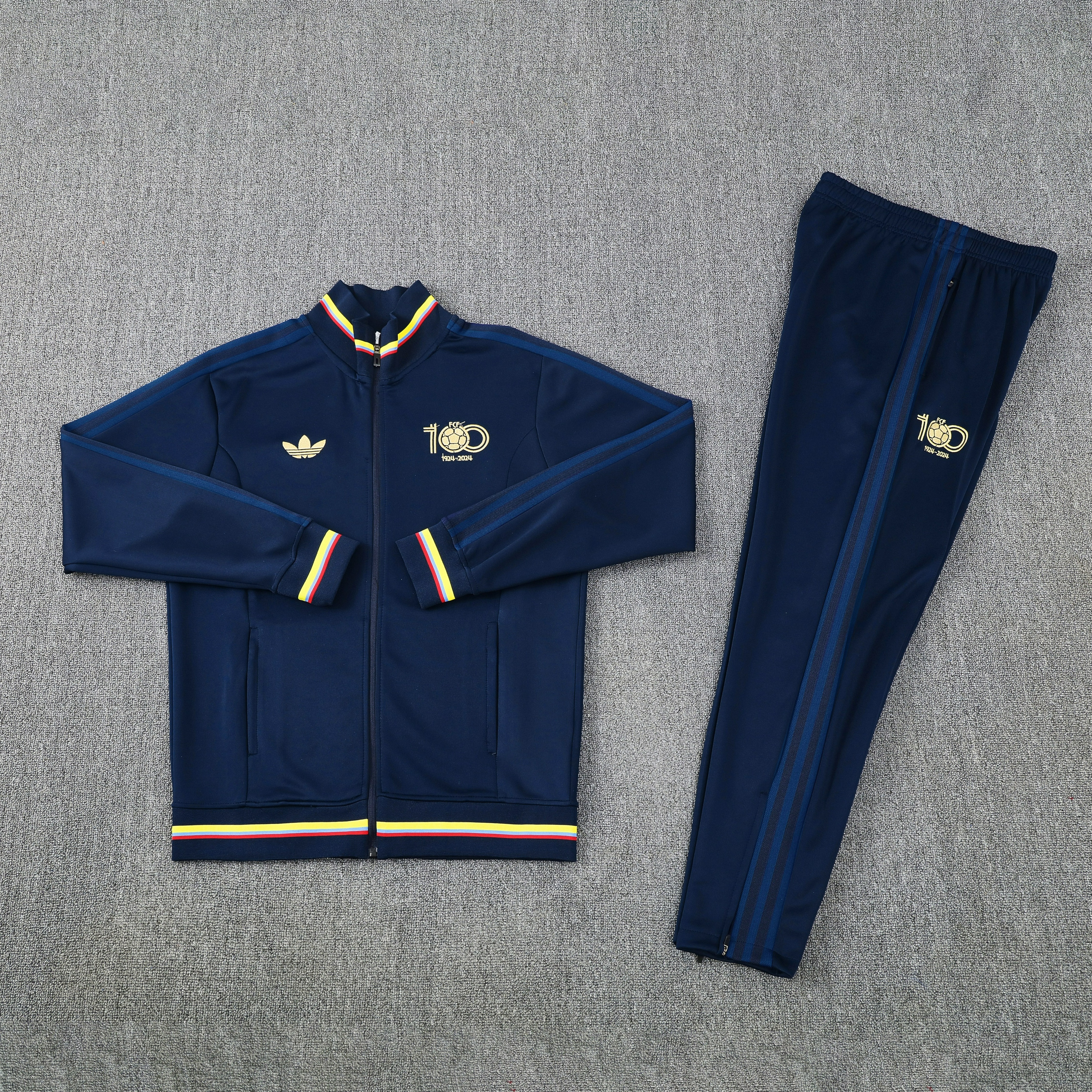 Colombia Training Kit (Jacket+Pants) Navy 2025 - 100th Anniversary