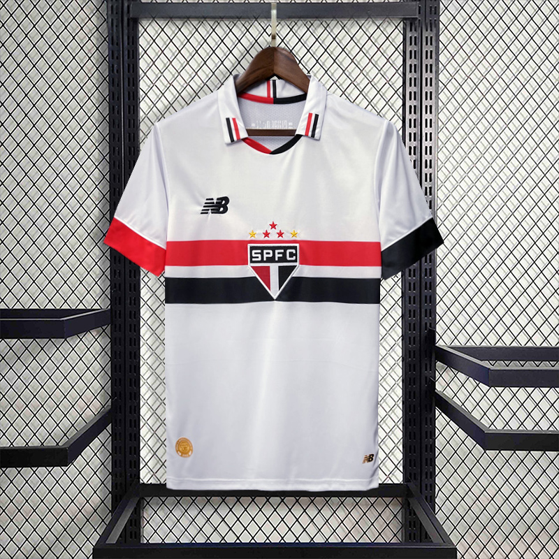 Sao Paulo FC Soccer Jersey Home Custom Shirt 2024