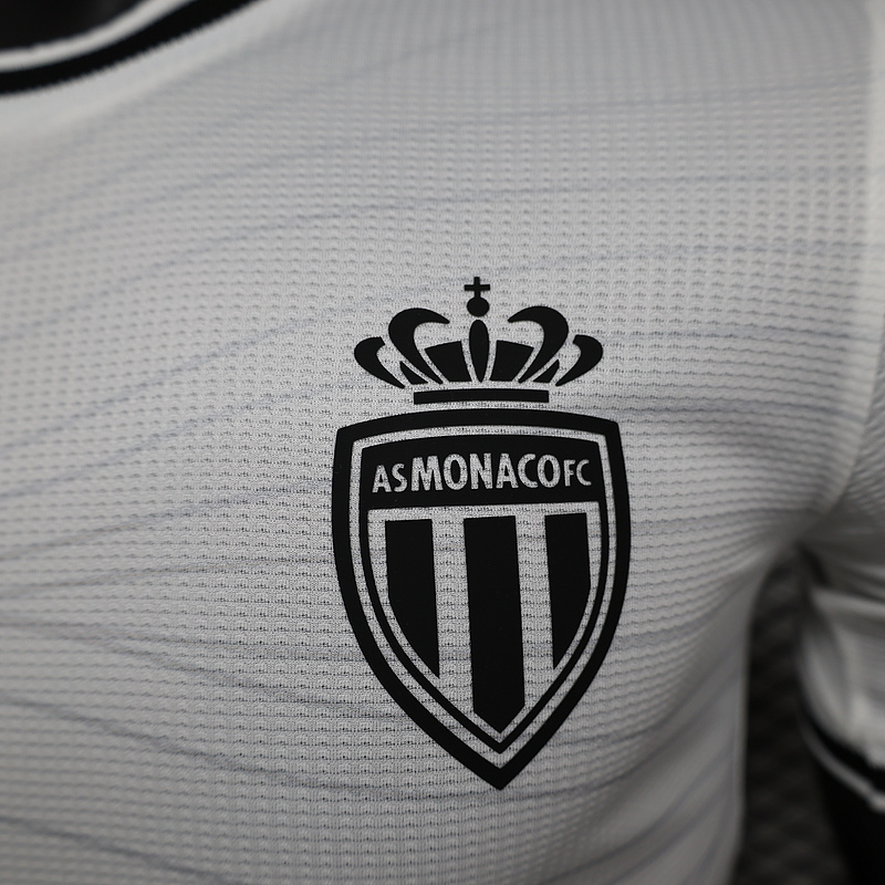 AS Monaco Authentic Soccer Jersey Third Away Shirt 2024/25