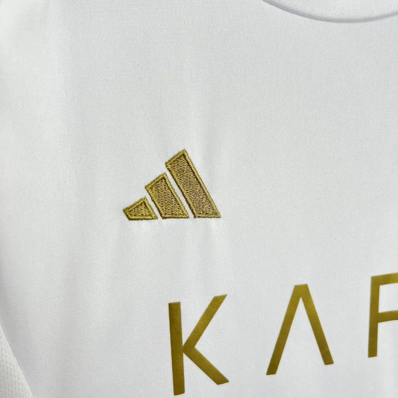 Al Nassr Soccer Jersey Third Away Kids Kit Jersey+Shorts 2024/25