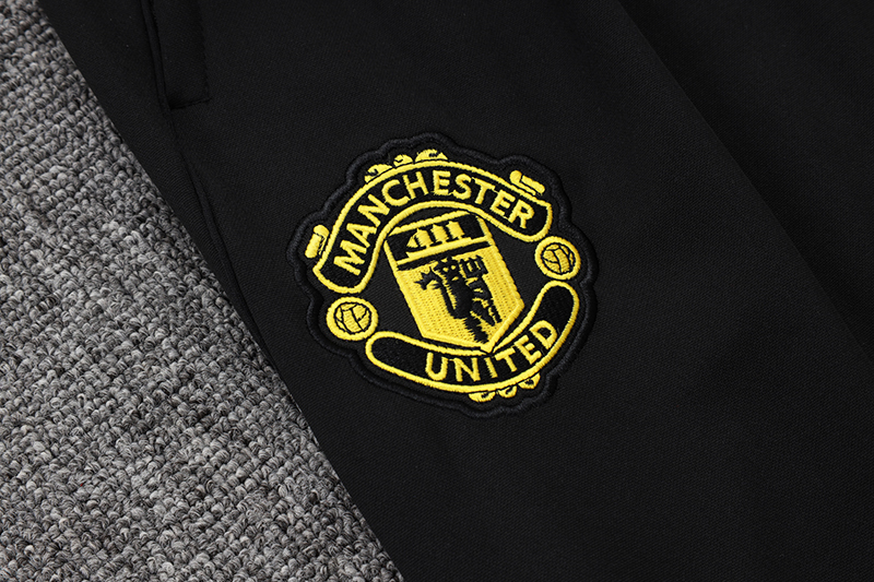 Manchester United Training Kit (Sweatshirt+Pants) Black 2025/26